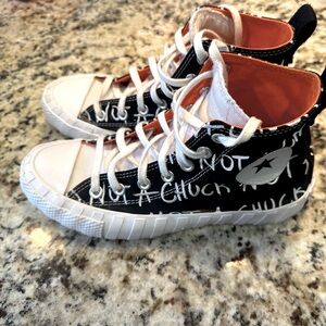 Converse high tops platforms